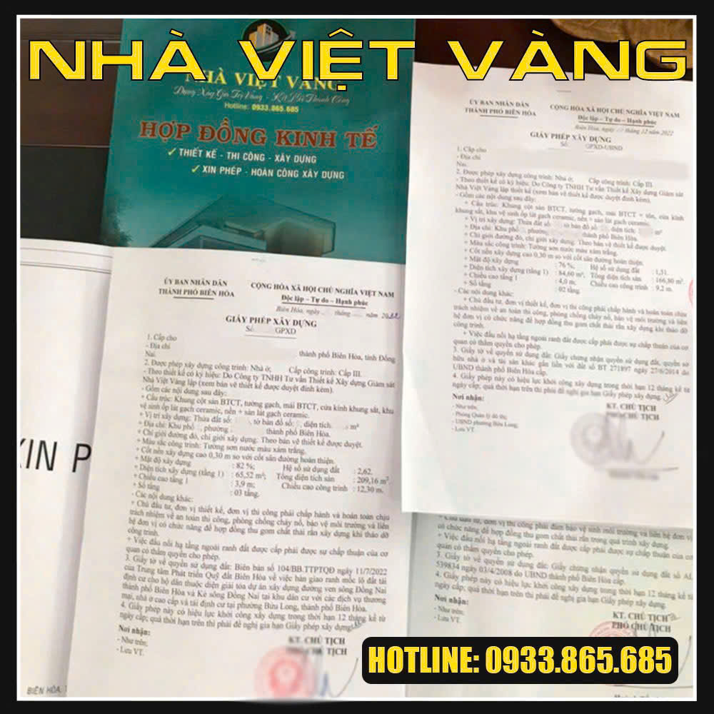 Giấy phép xây dựng mới
