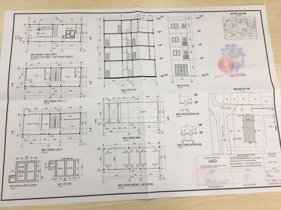 Bản vẽ thiết kế nhà ở bao gồm những gì?