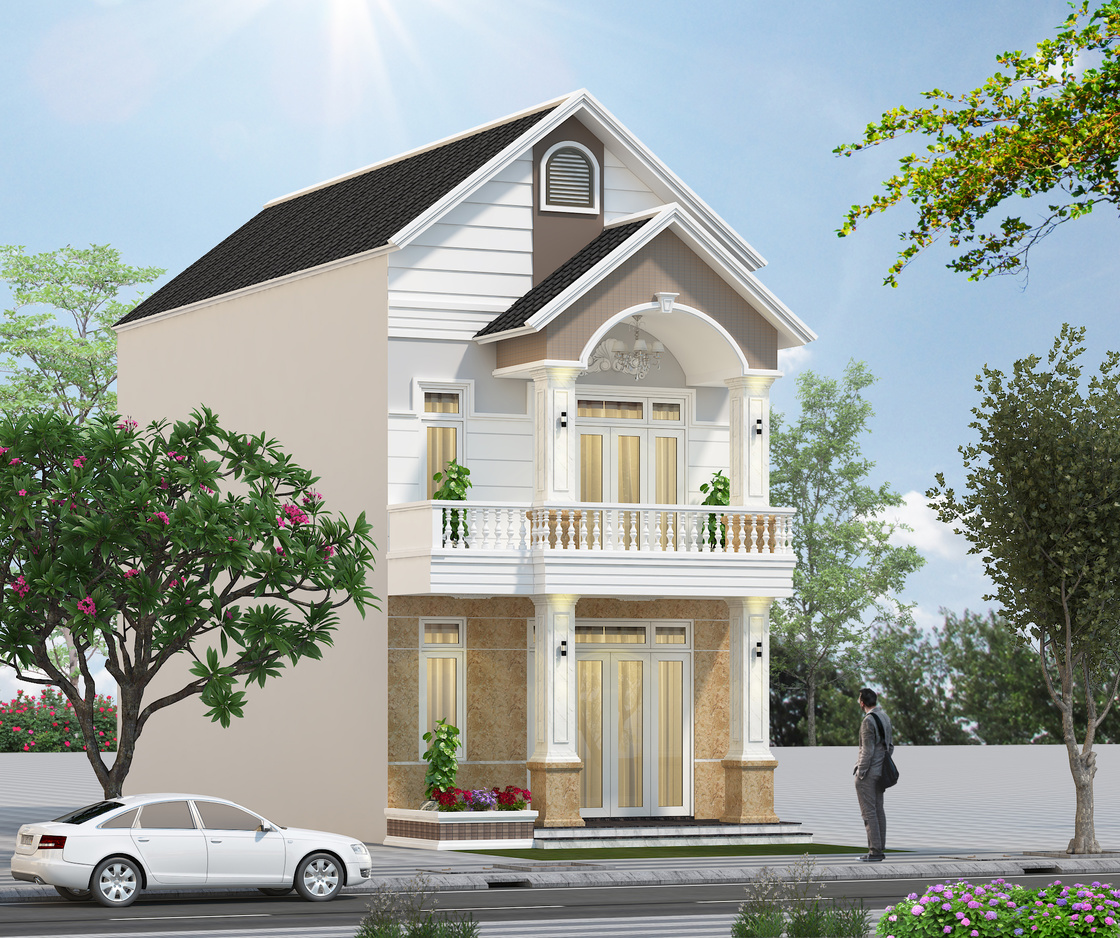 Phong cách cổ điển và tân cổ điển trong thiết kế nhà