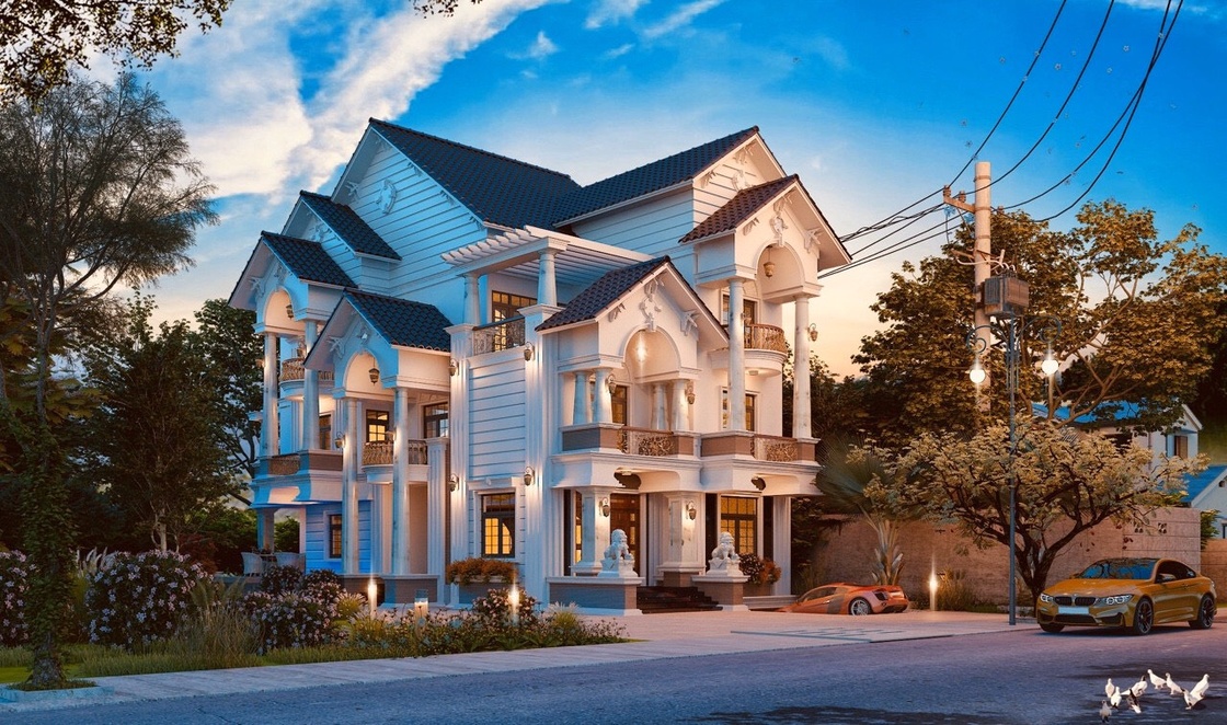 Tổng quan về phong cách thiết kế nhà tân cổ điển