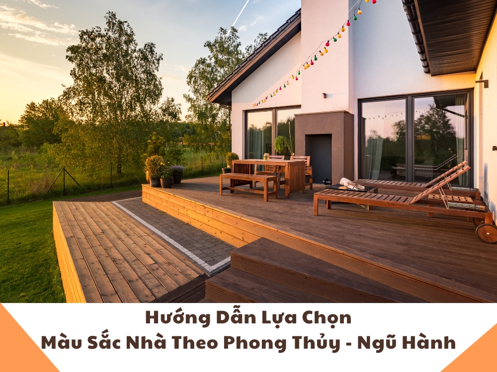 Tư vấn lựa chọn màu sơn nhà hợp Phong thủy - Ngũ hành