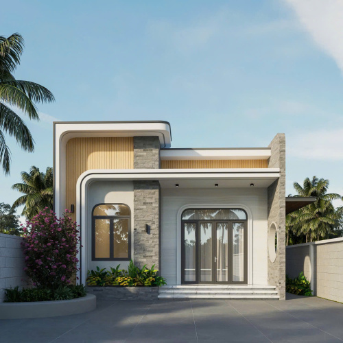 Nhà cấp 4 sân vườn - Chị Châu - Long Thành